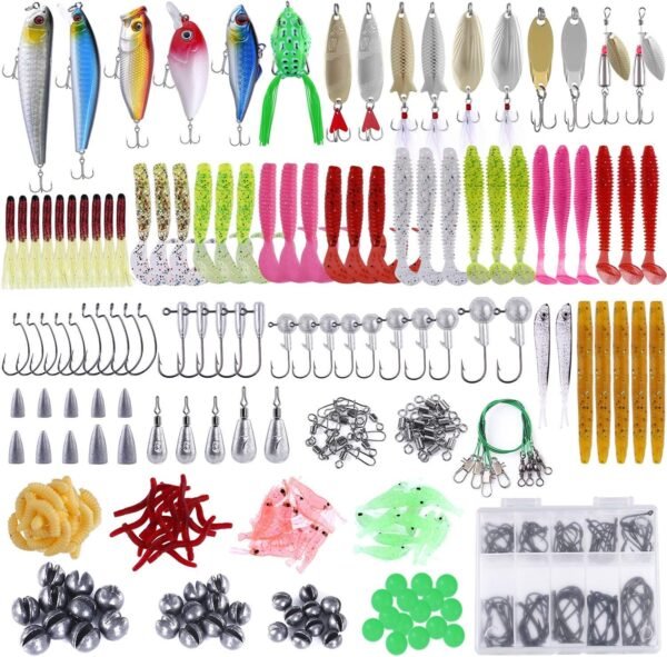 PLUSINNO Fishing Lures Baits Tackle Including Crankbaits 8